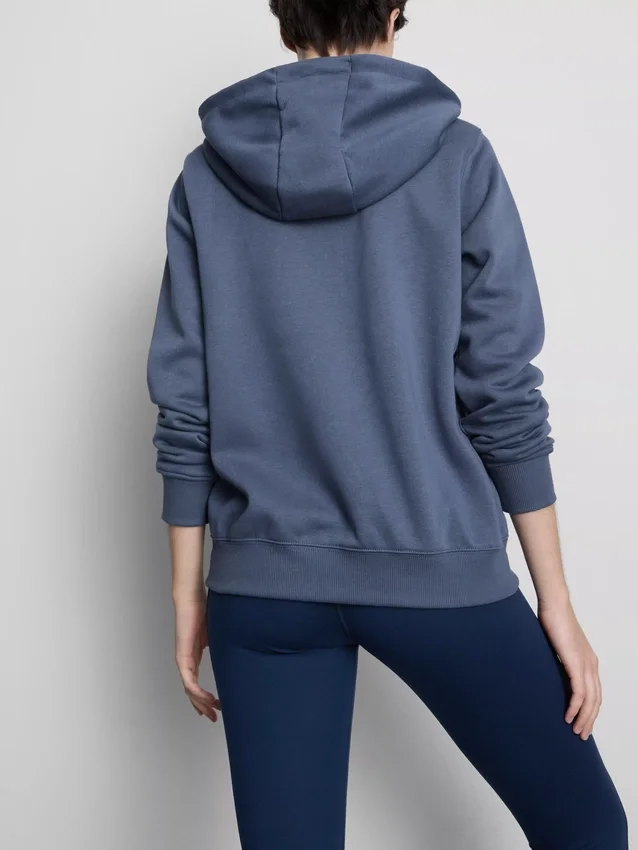 Essential zip-through hoodie