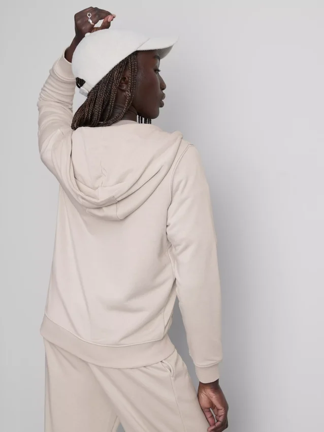 Essential zip-through hoodie