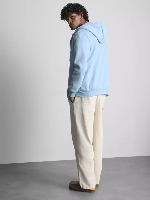 Essential zip-through hoodie