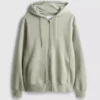 Essential zip-through hoodie