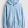 Essential zip-through hoodie