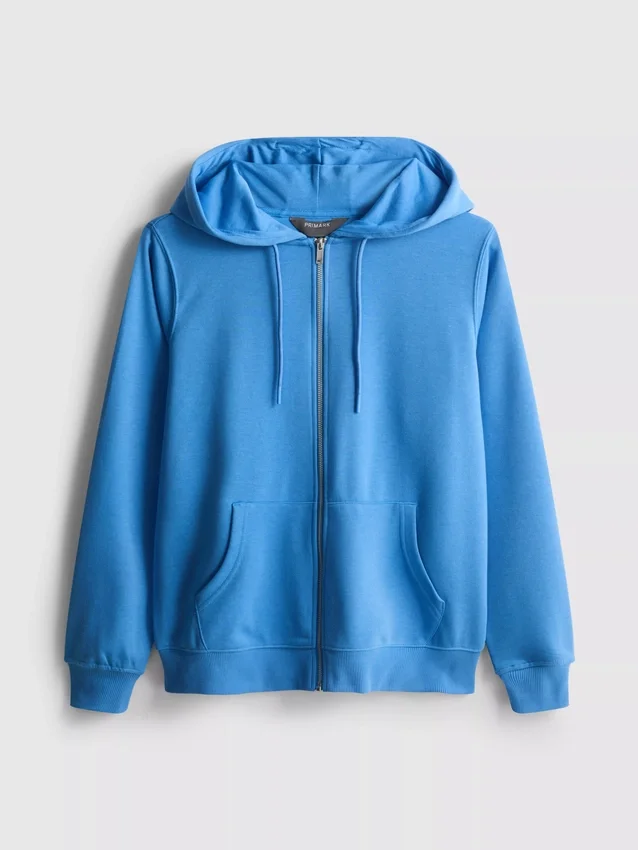 Essential zip-through hoodie