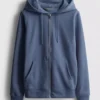Essential zip-through hoodie