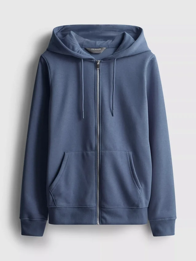 Essential zip-through hoodie