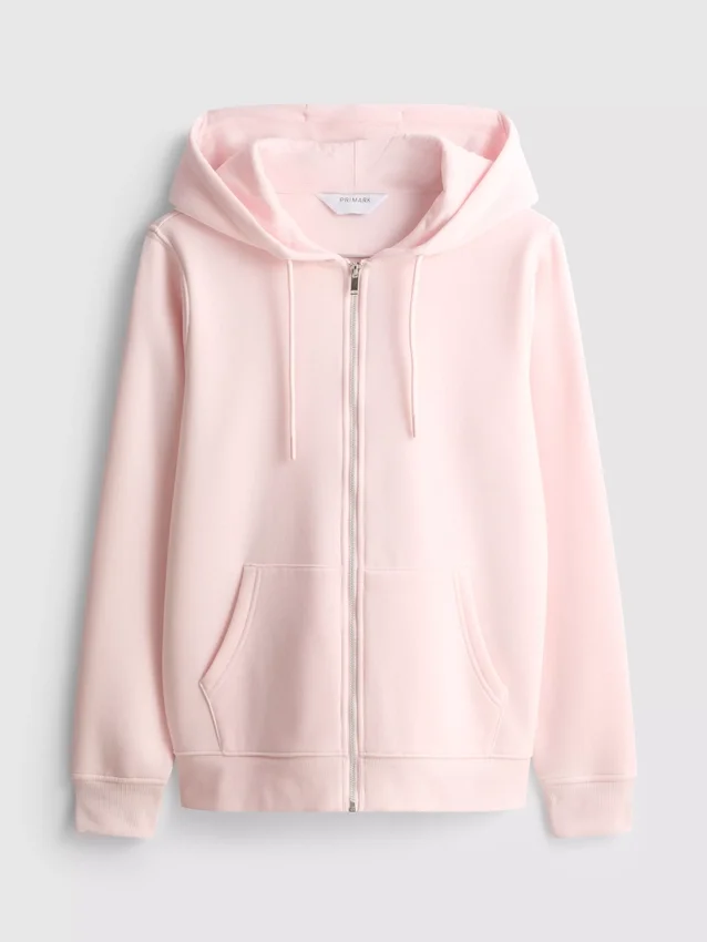 Essential zip-through hoodie
