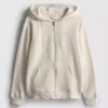 Essential zip-through hoodie