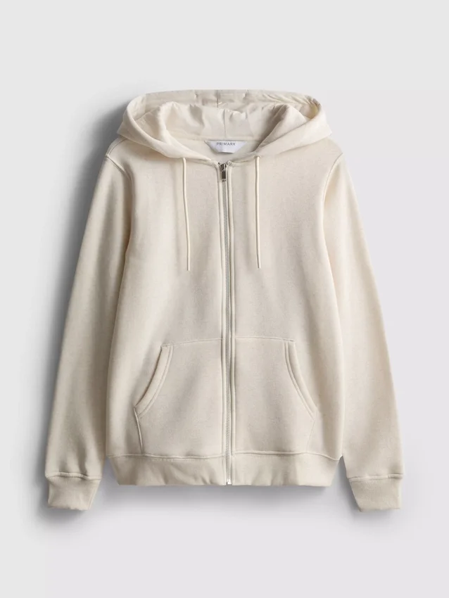 Essential zip-through hoodie