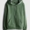 Essential zip-through hoodie