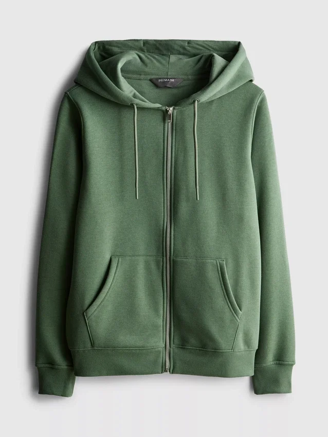 Essential zip-through hoodie
