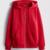 Essential zip-through hoodie