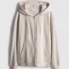 Essential zip-through hoodie