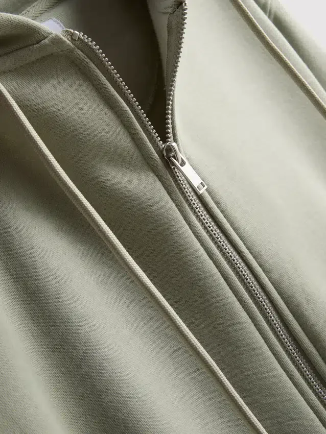 Essential zip-through hoodie
