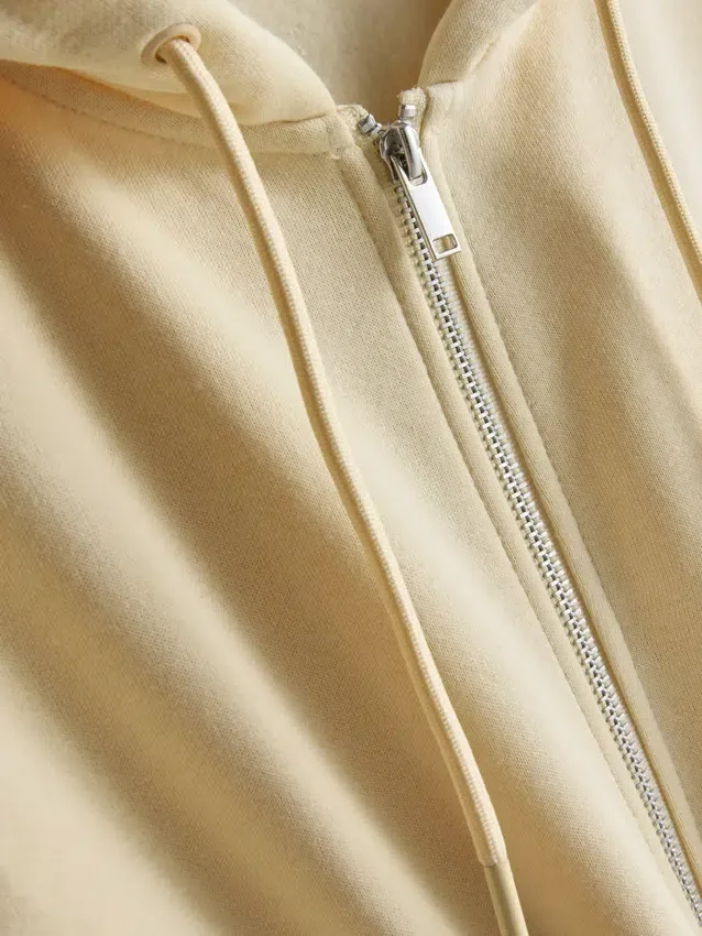 Essential zip-through hoodie