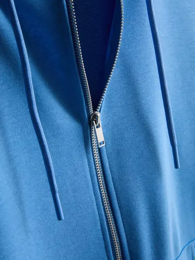 Essential zip-through hoodie