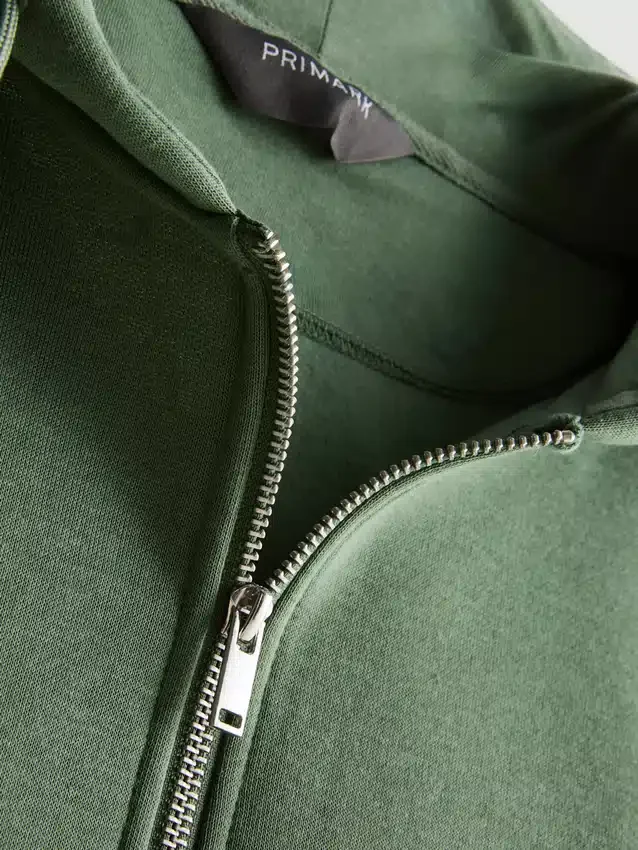 Essential zip-through hoodie