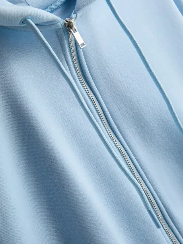 Essential zip-through hoodie