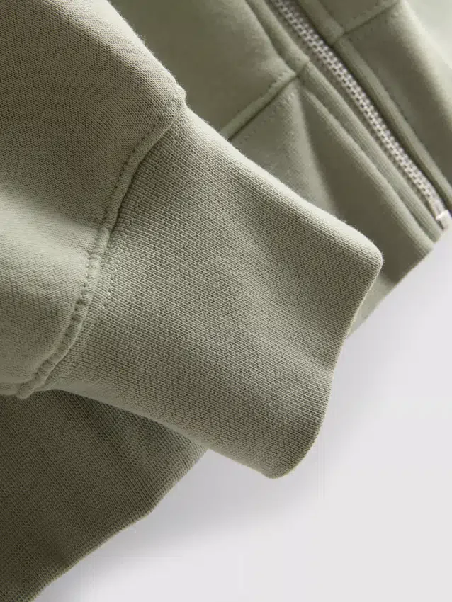 Essential zip-through hoodie