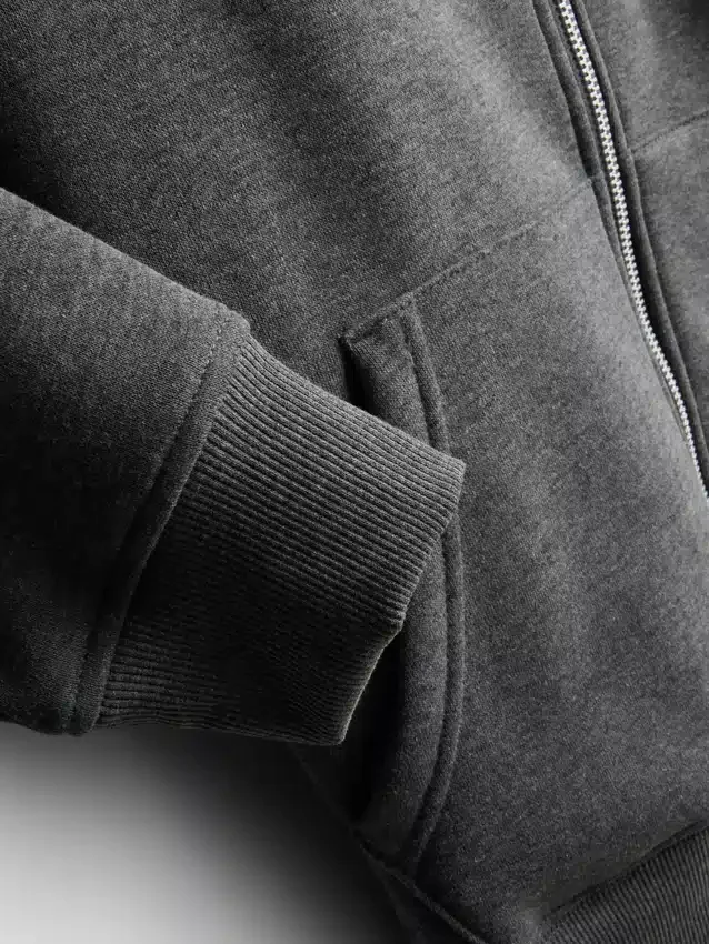 Essential zip-through hoodie