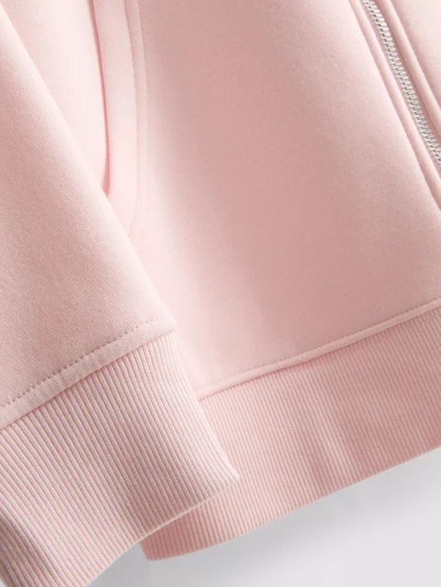 Essential zip-through hoodie