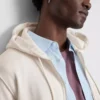 Essential zip-up hoodie