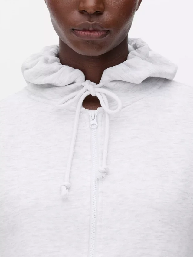 Essential zip-up hoodie