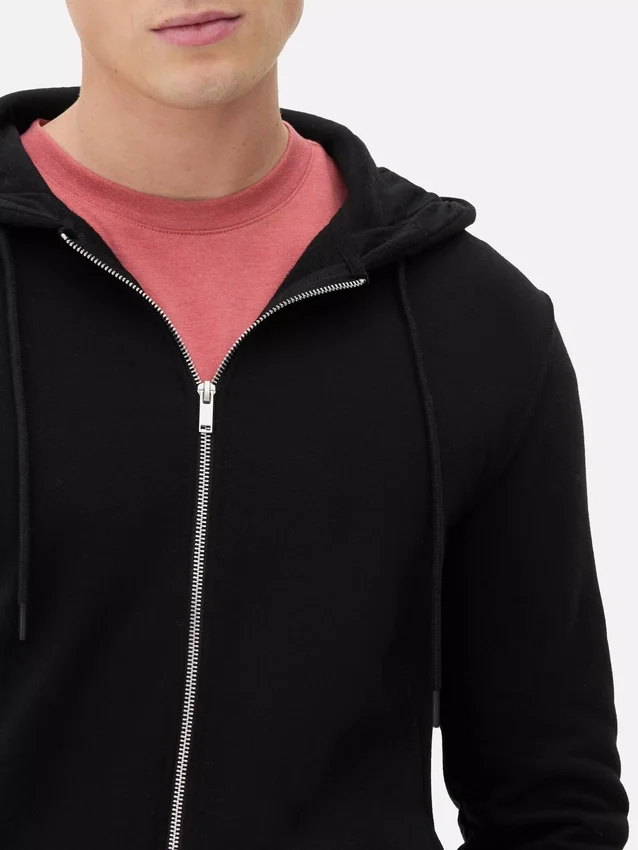 Essential zip-up hoodie