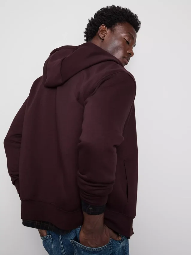Essential zip-up hoodie