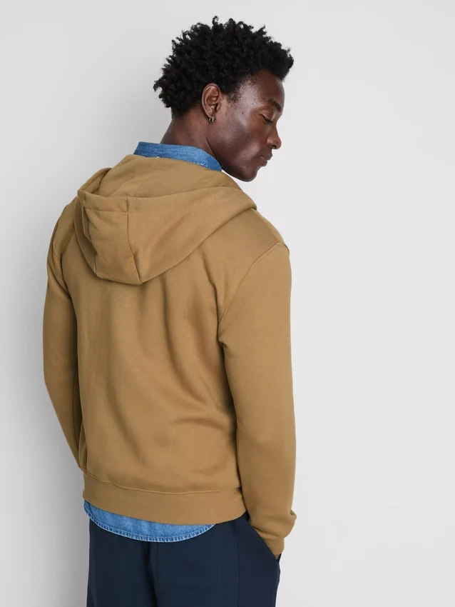 Essential zip-up hoodie