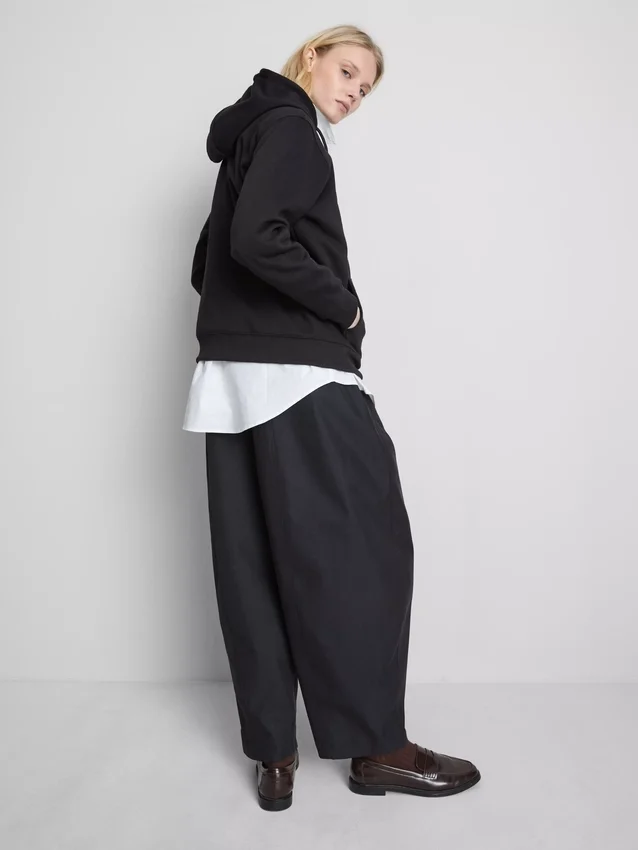 Essential zip-up hoodie