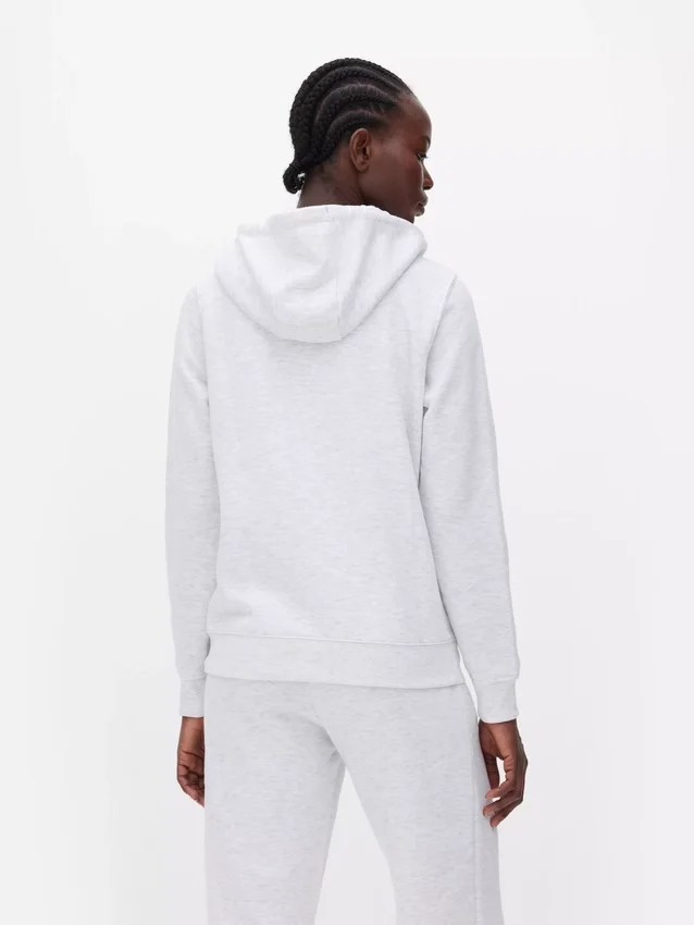 Essential zip-up hoodie