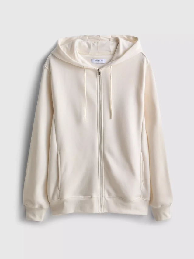 Essential zip-up hoodie