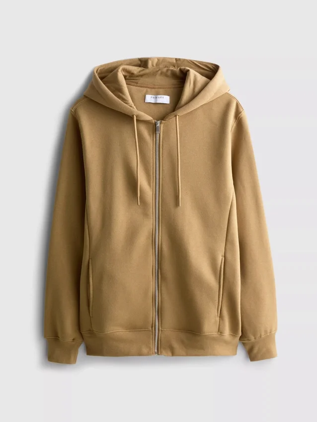 Essential zip-up hoodie