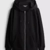 Essential zip-up hoodie