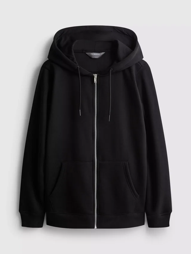 Essential zip-up hoodie