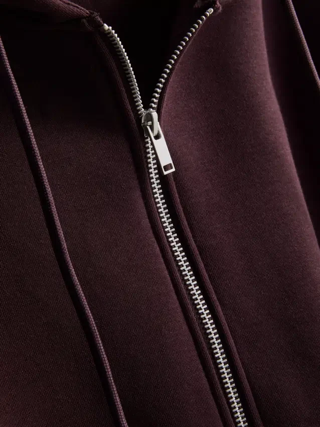 Essential zip-up hoodie