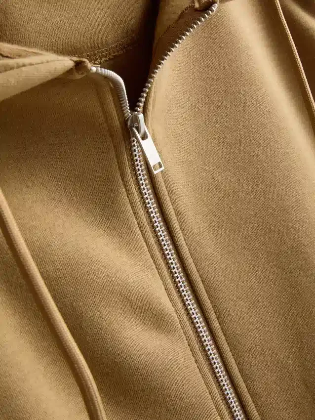 Essential zip-up hoodie
