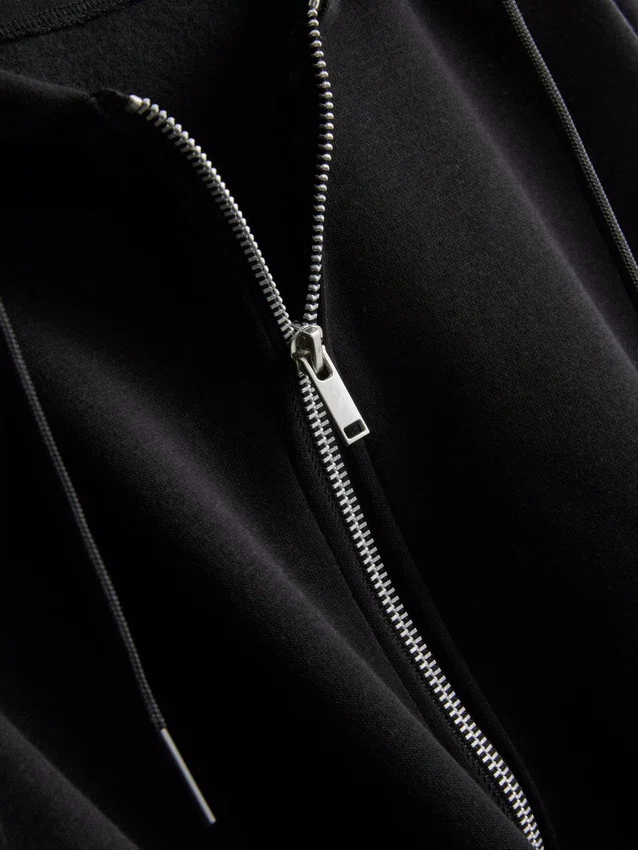 Essential zip-up hoodie