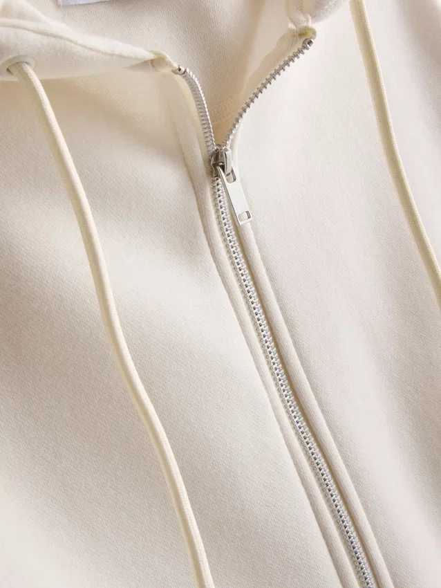 Essential zip-up hoodie