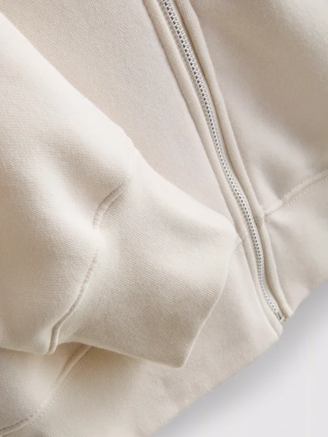 Essential zip-up hoodie