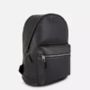 Faux leather backpack