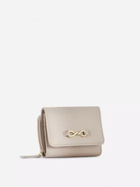 Faux leather eternity purse