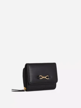 Faux leather eternity purse