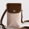 Faux leather phone bag