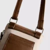 Faux leather phone bag