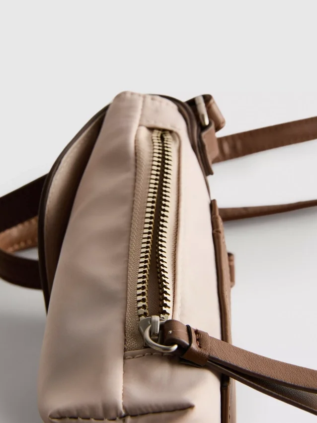 Faux leather phone bag