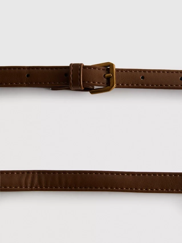 Faux leather phone bag