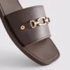 Faux leather snaffle sliders