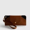 Faux leather sunglasses case