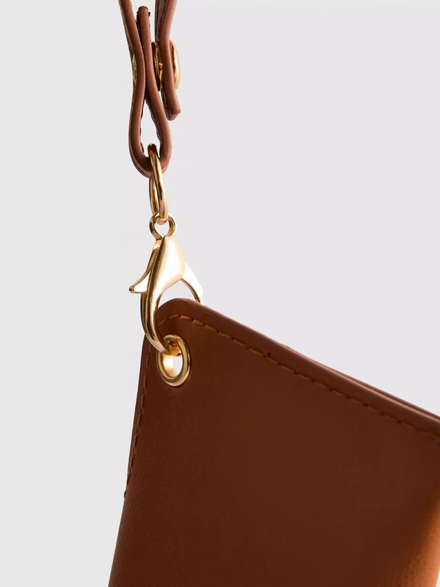 Faux leather sunglasses case