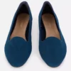 Faux suede flats